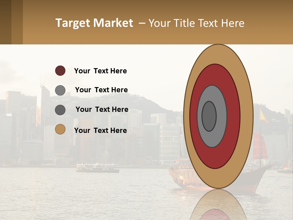 Kong Center Sail PowerPoint Template