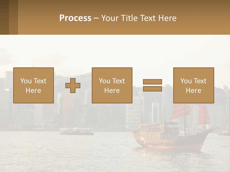 Kong Center Sail PowerPoint Template