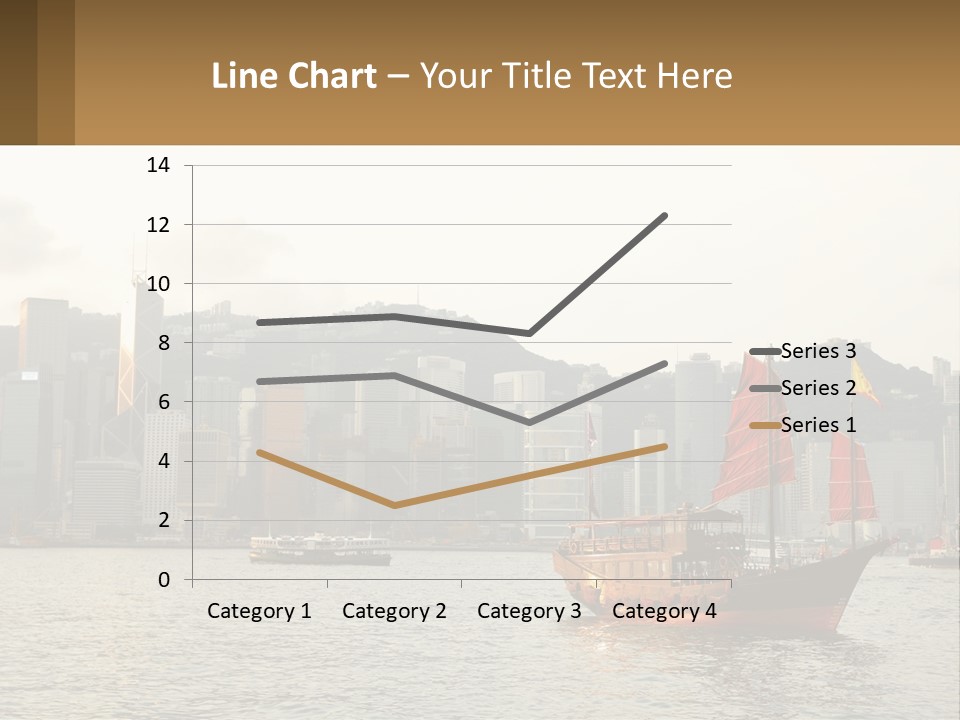 Kong Center Sail PowerPoint Template