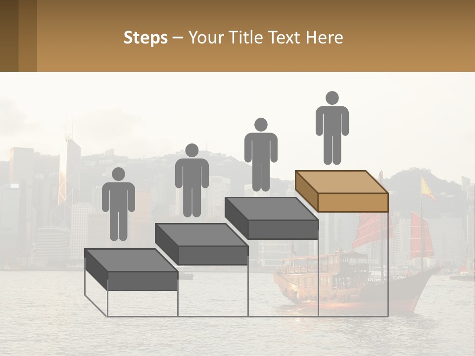 Kong Center Sail PowerPoint Template