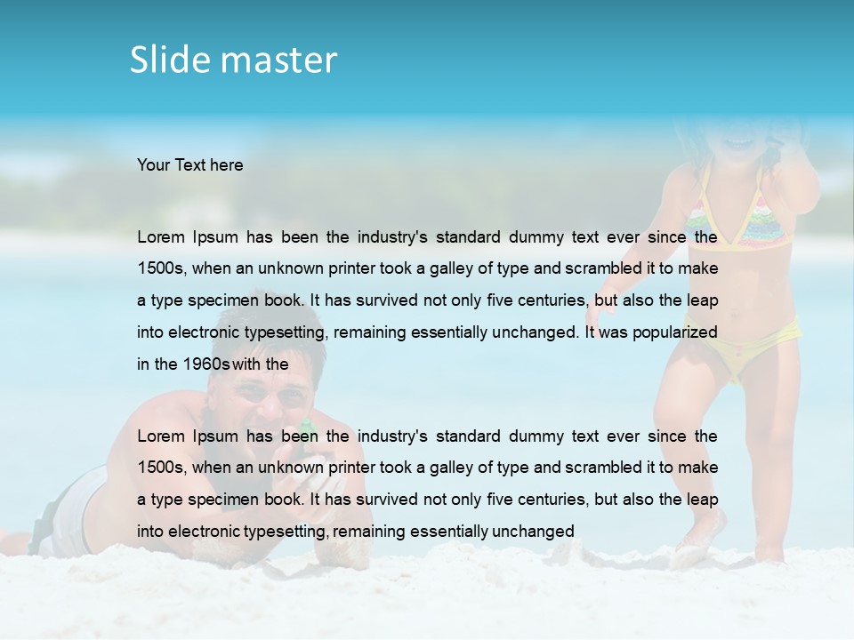 Horizon Sky Family PowerPoint Template