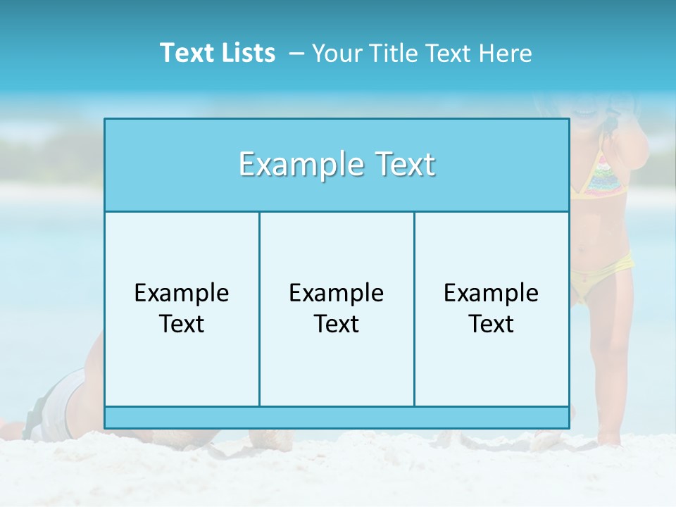 Horizon Sky Family PowerPoint Template