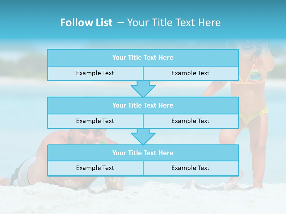 Horizon Sky Family PowerPoint Template