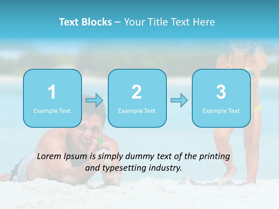 Horizon Sky Family PowerPoint Template