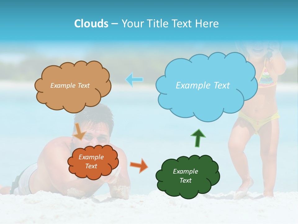 Horizon Sky Family PowerPoint Template