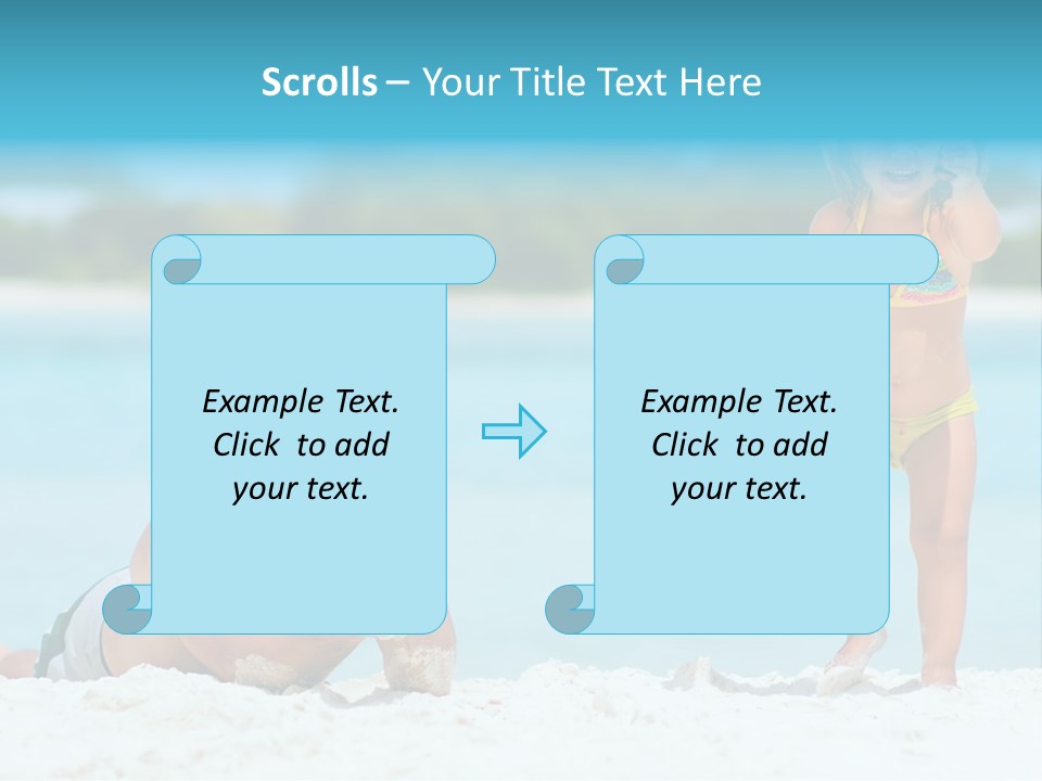 Horizon Sky Family PowerPoint Template