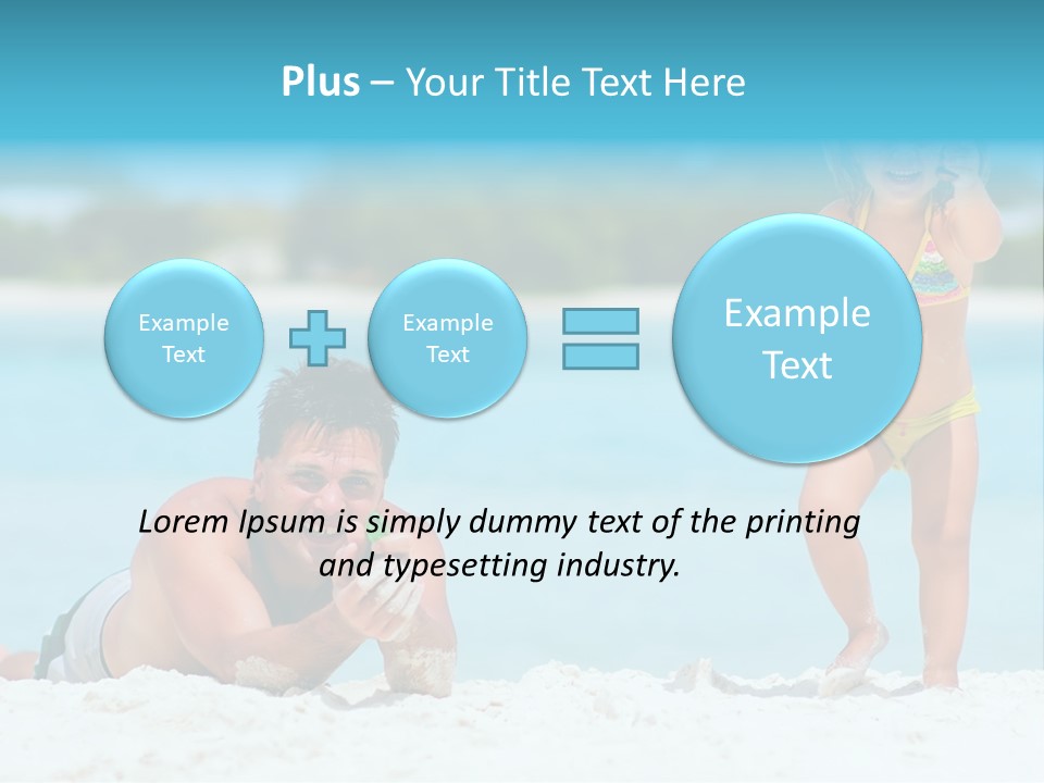 Horizon Sky Family PowerPoint Template