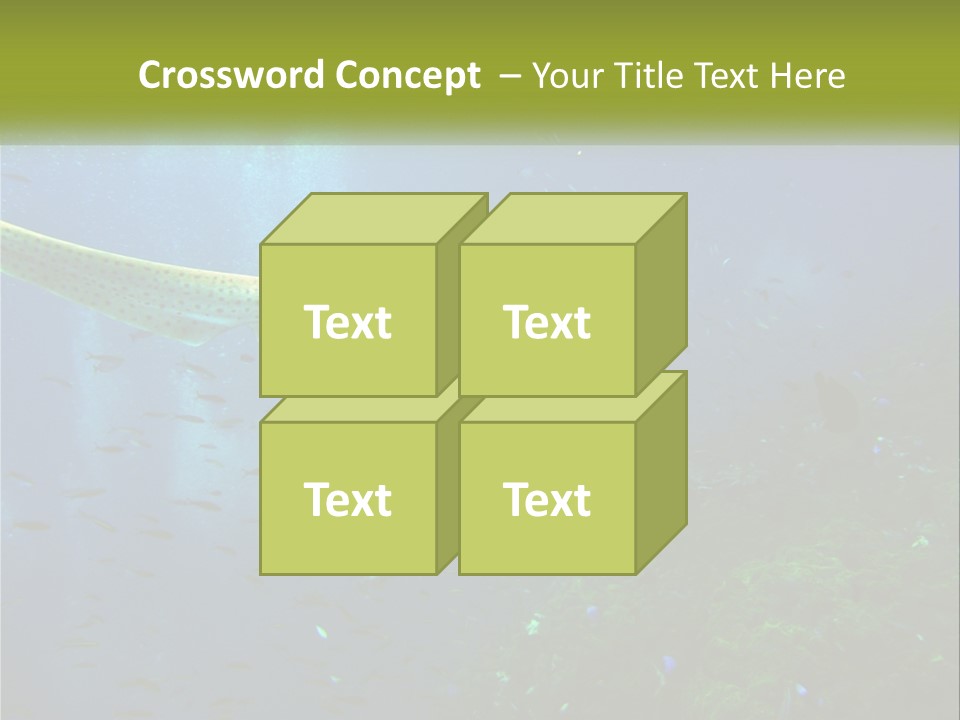 Peace Thailand Underwater PowerPoint Template