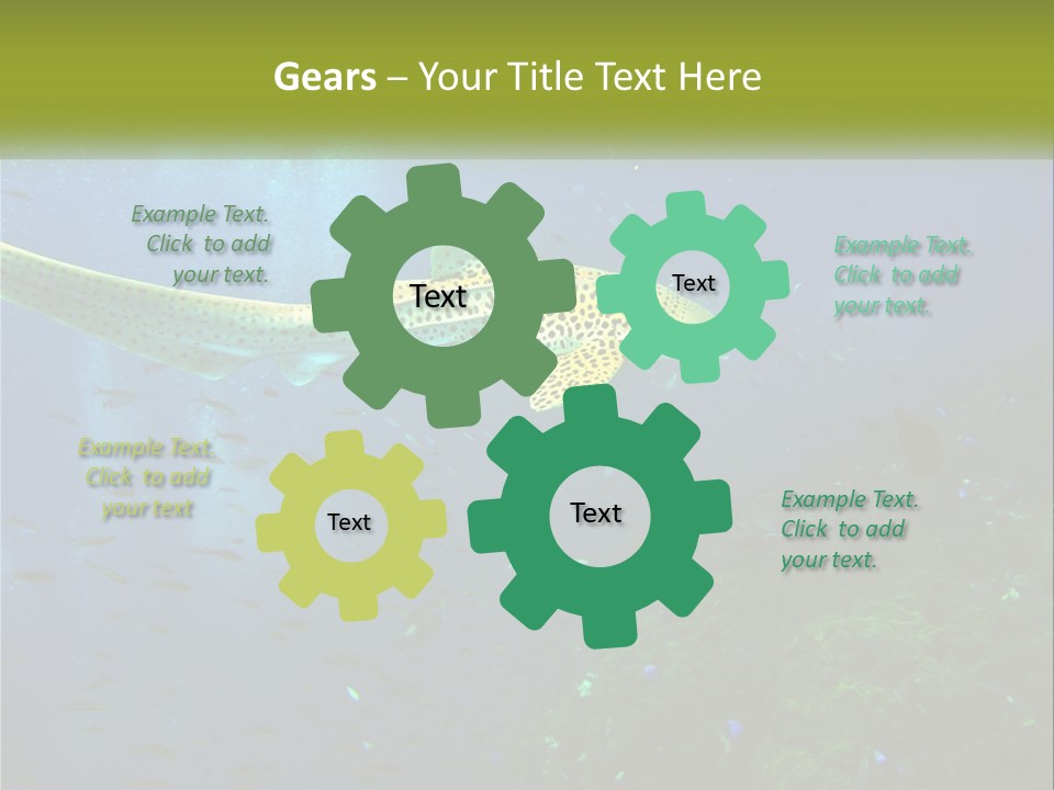 Peace Thailand Underwater PowerPoint Template