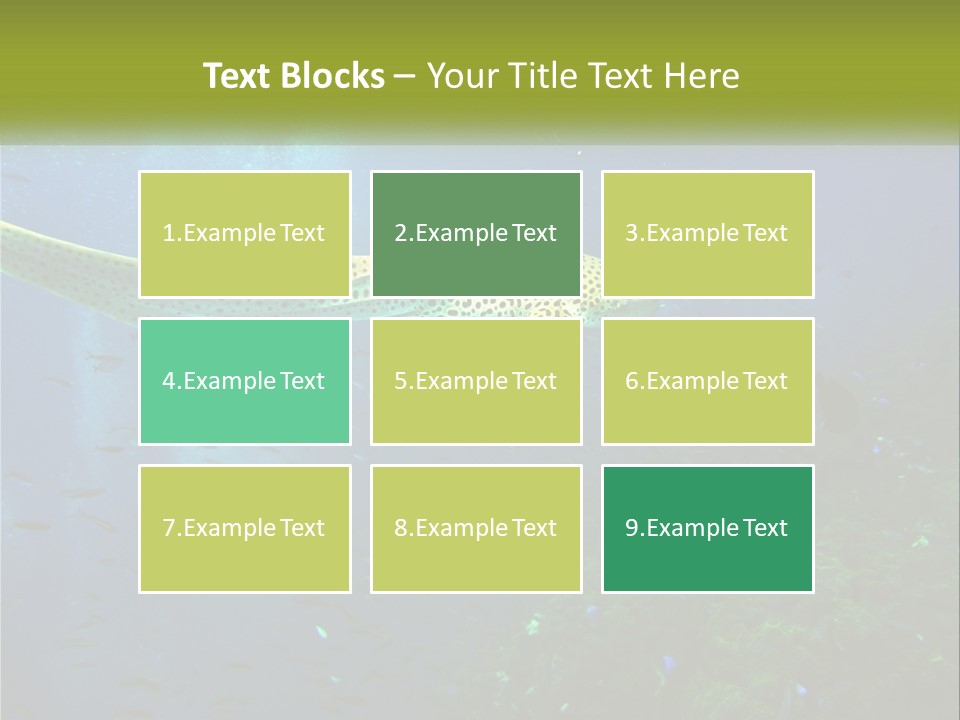 Peace Thailand Underwater PowerPoint Template