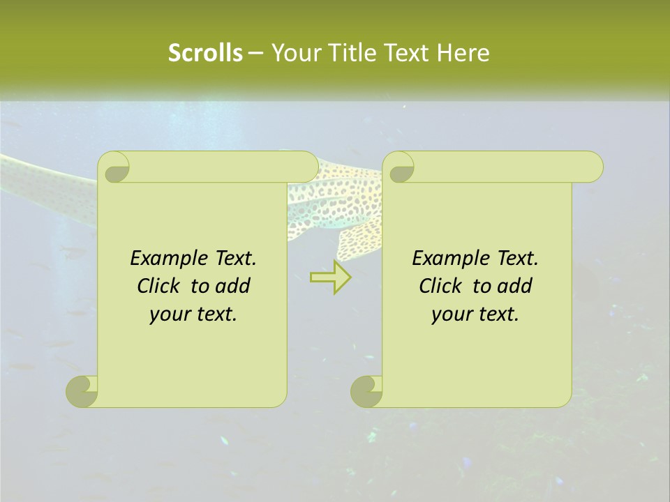 Peace Thailand Underwater PowerPoint Template