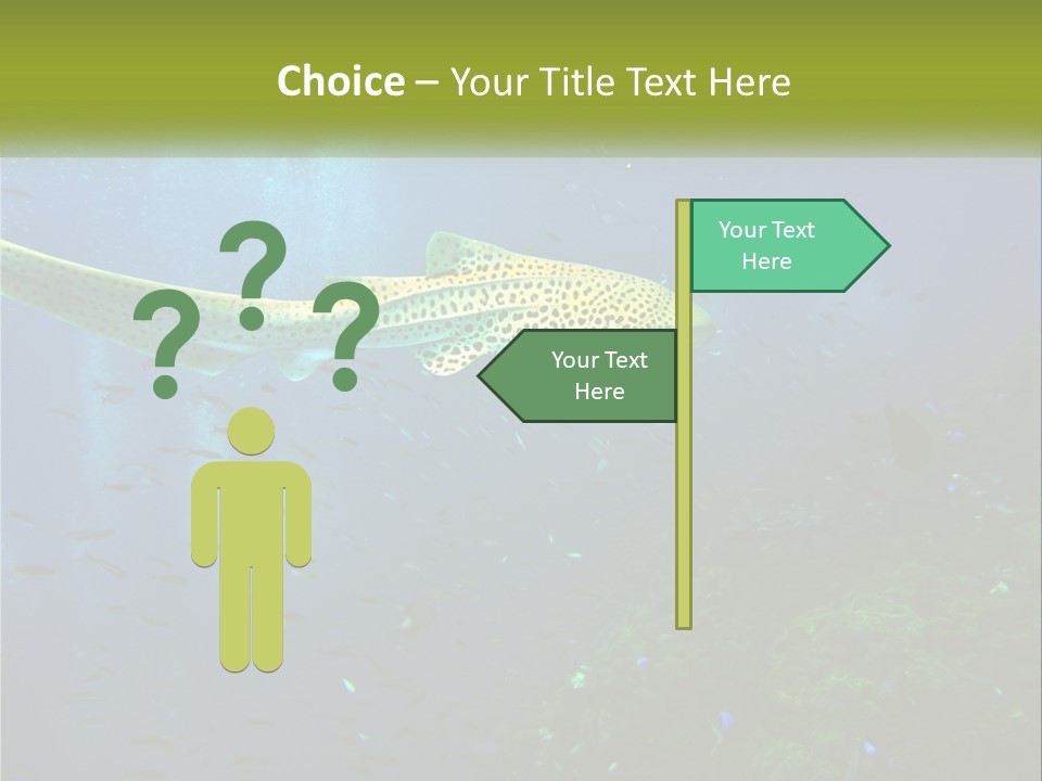 Peace Thailand Underwater PowerPoint Template