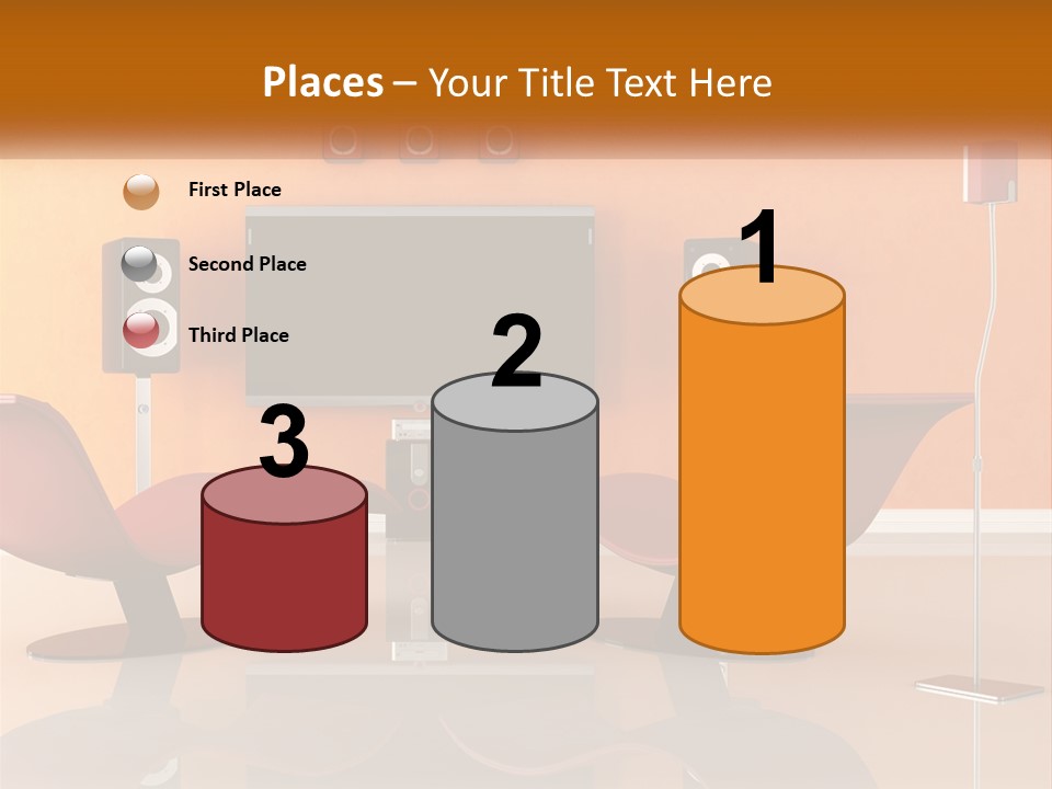 Interior Isolated White PowerPoint Template