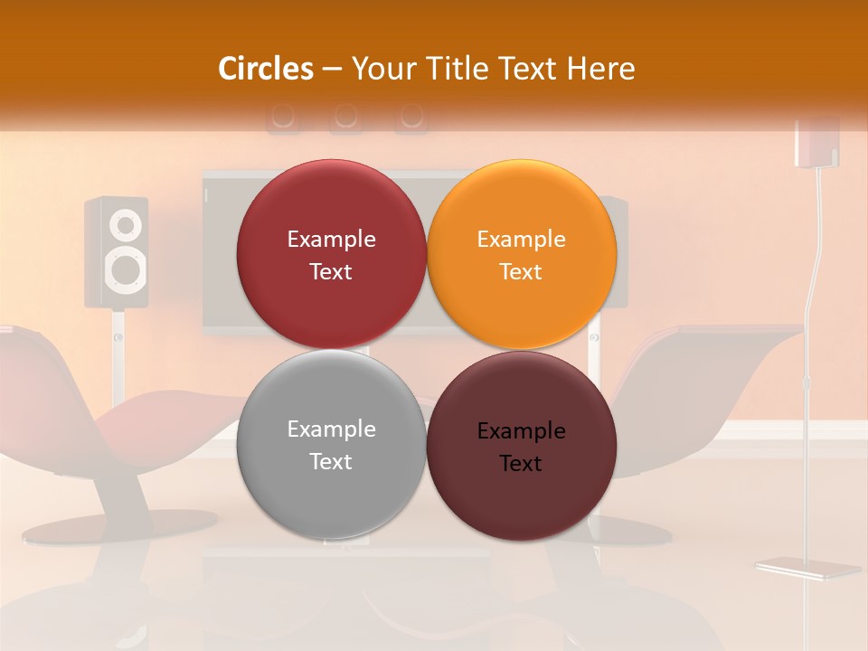 Interior Isolated White PowerPoint Template