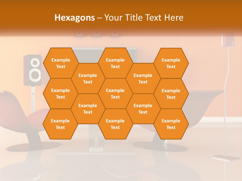 Interior Isolated White PowerPoint Template