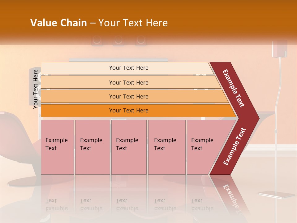 Interior Isolated White PowerPoint Template