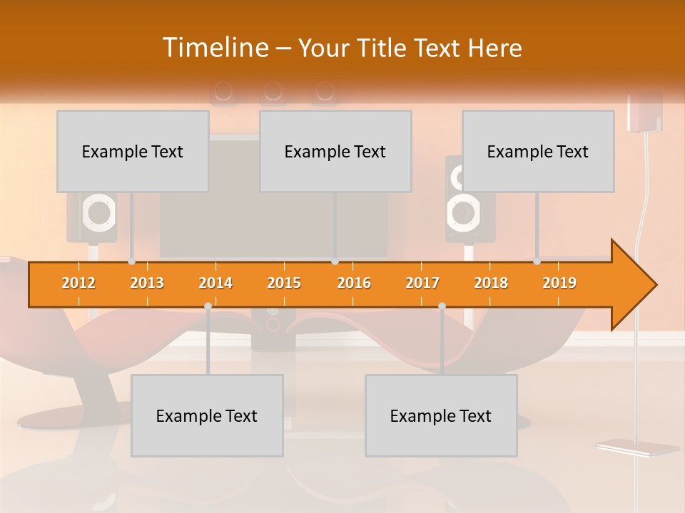 Interior Isolated White PowerPoint Template
