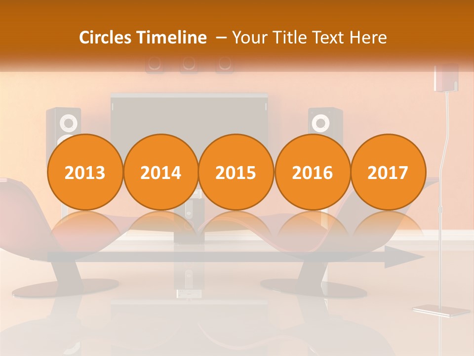 Interior Isolated White PowerPoint Template