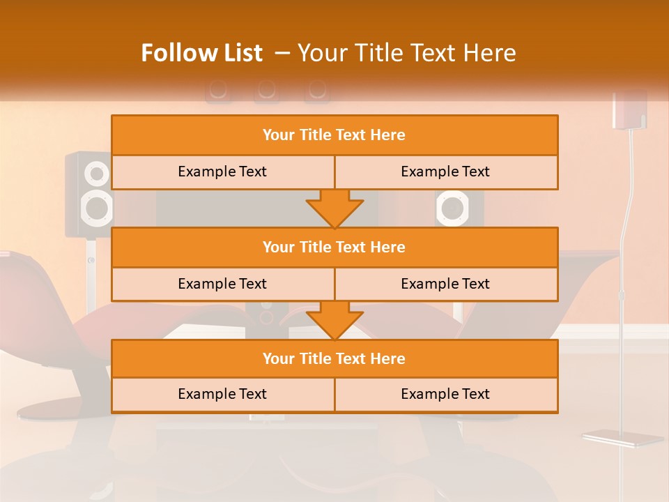 Interior Isolated White PowerPoint Template