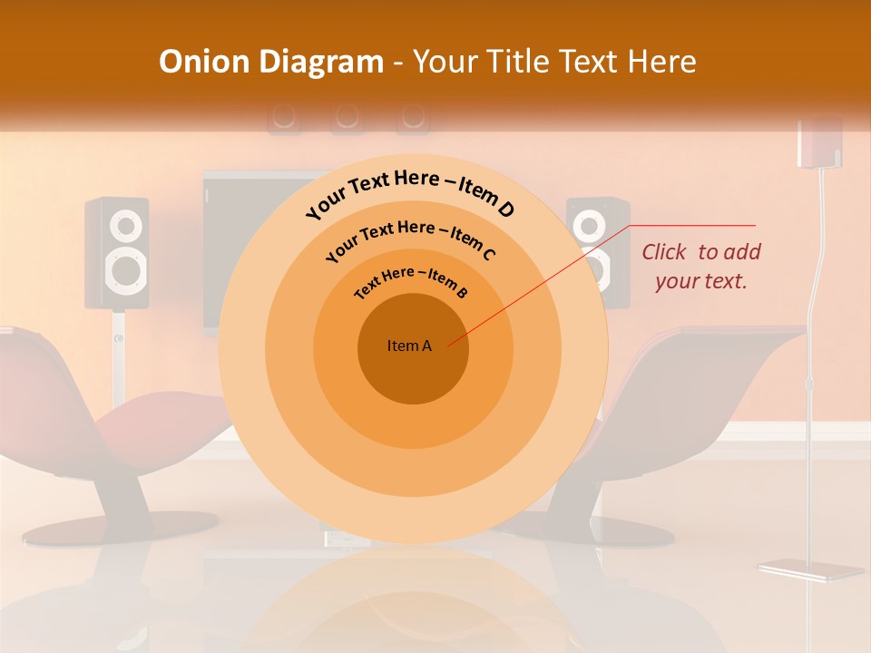 Interior Isolated White PowerPoint Template