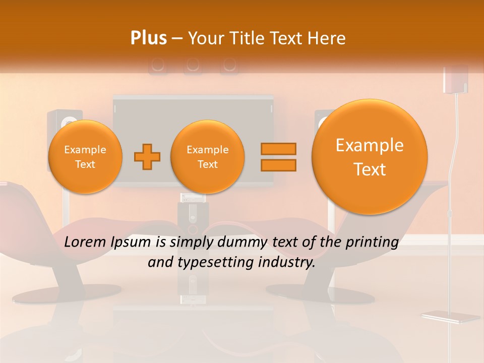 Interior Isolated White PowerPoint Template