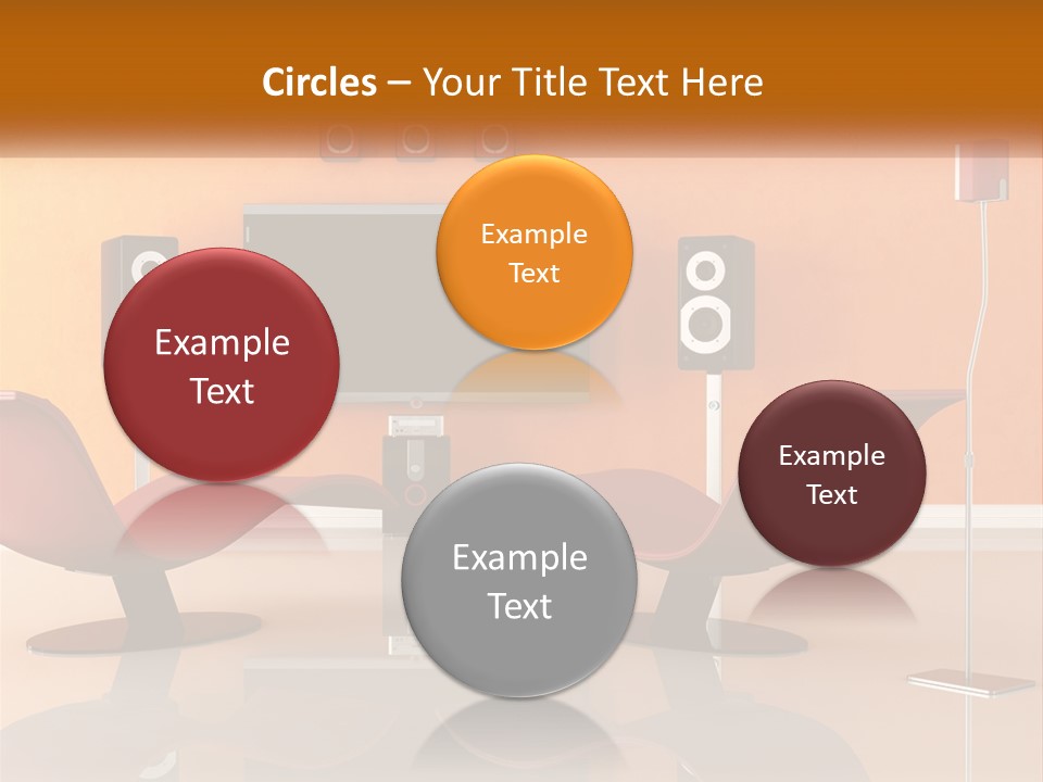 Interior Isolated White PowerPoint Template