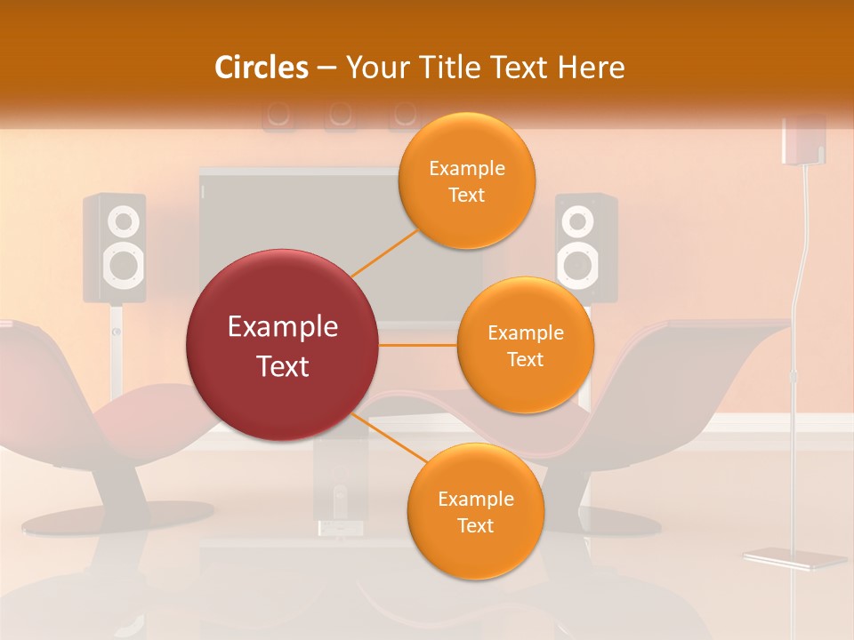 Interior Isolated White PowerPoint Template