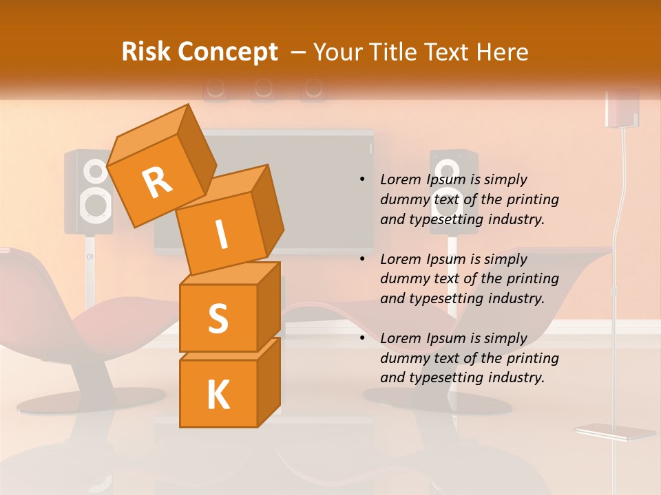 Interior Isolated White PowerPoint Template