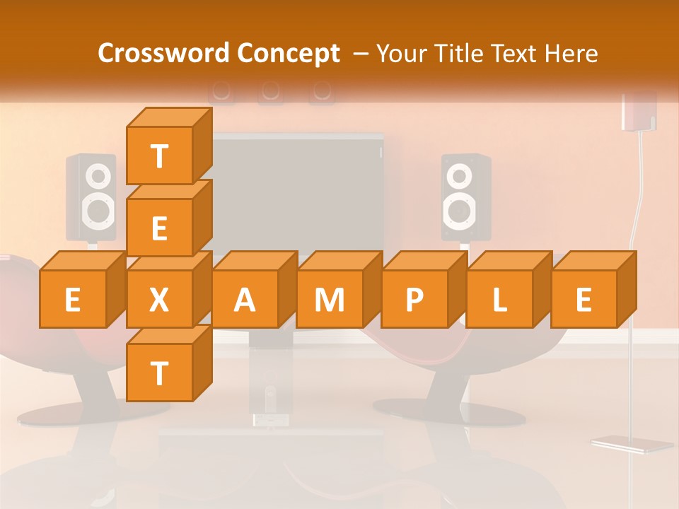 Interior Isolated White PowerPoint Template
