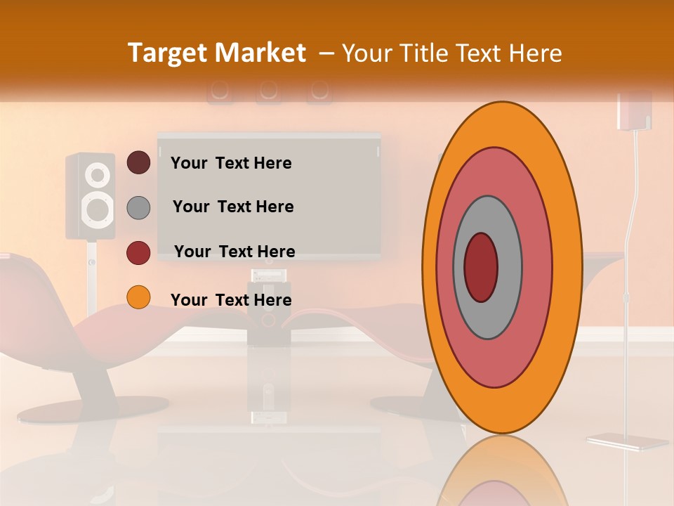 Interior Isolated White PowerPoint Template