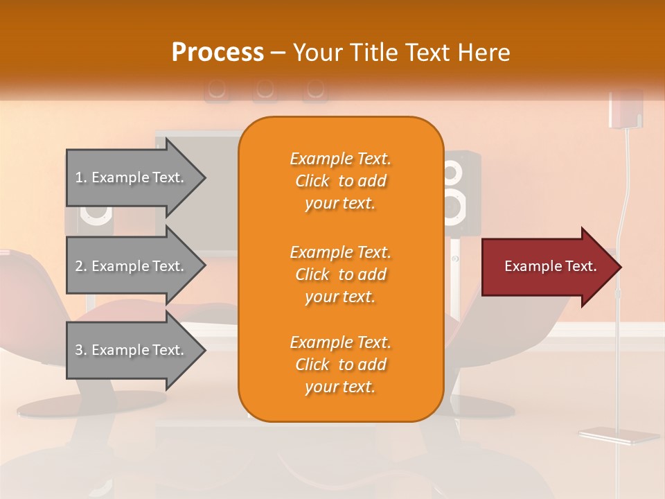 Interior Isolated White PowerPoint Template