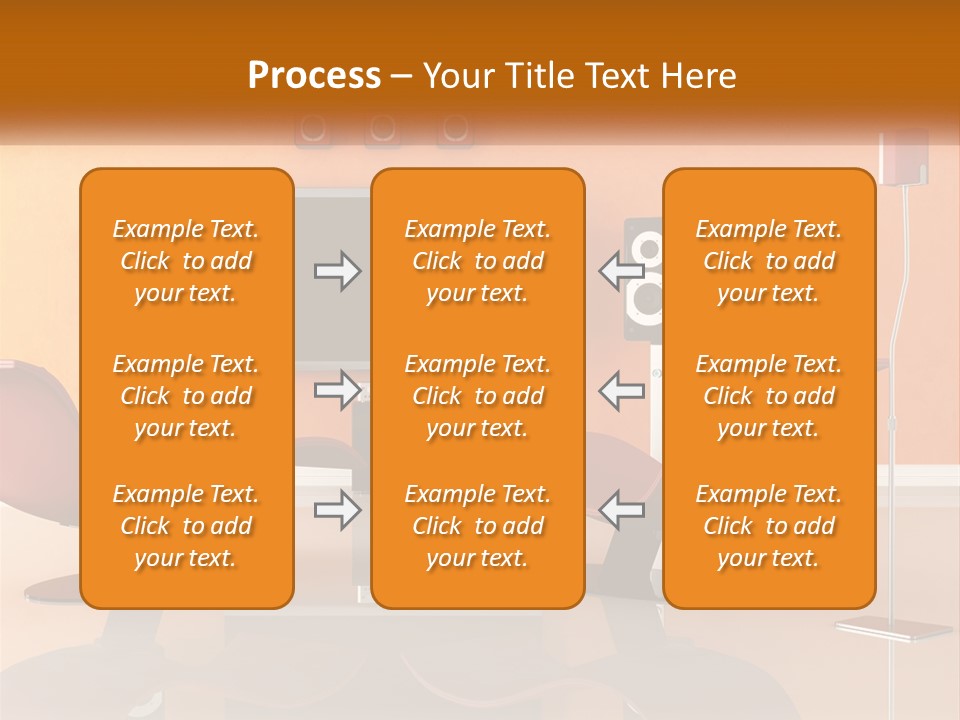 Interior Isolated White PowerPoint Template