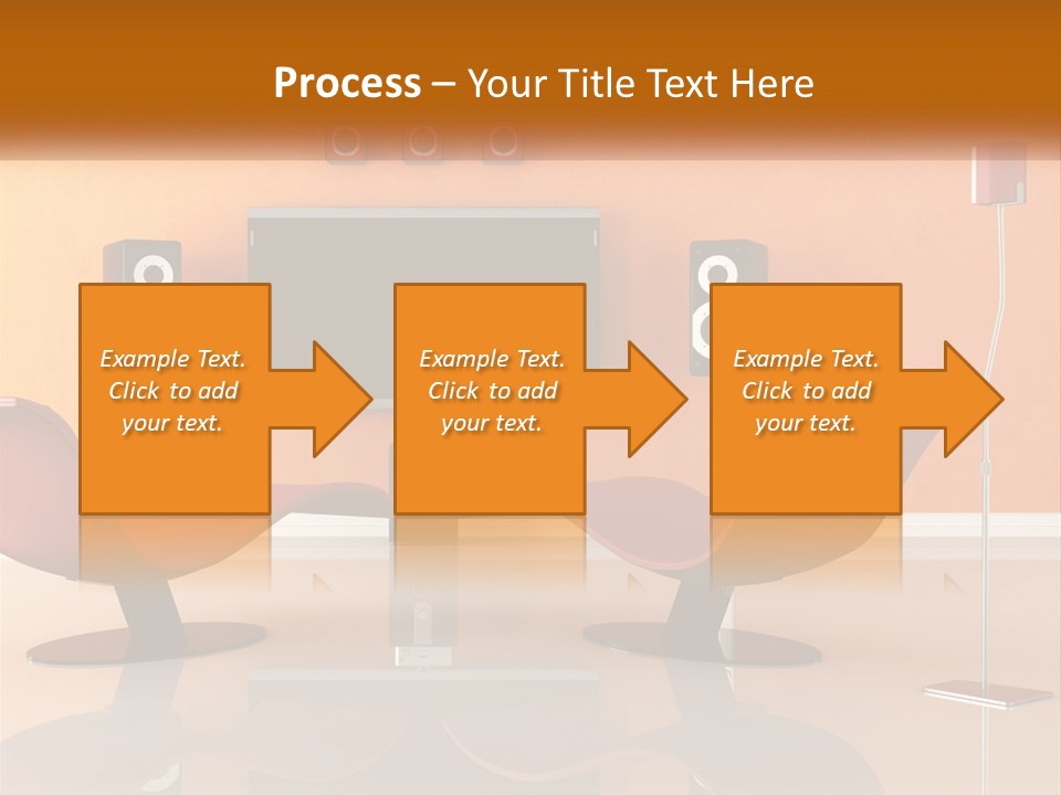 Interior Isolated White PowerPoint Template