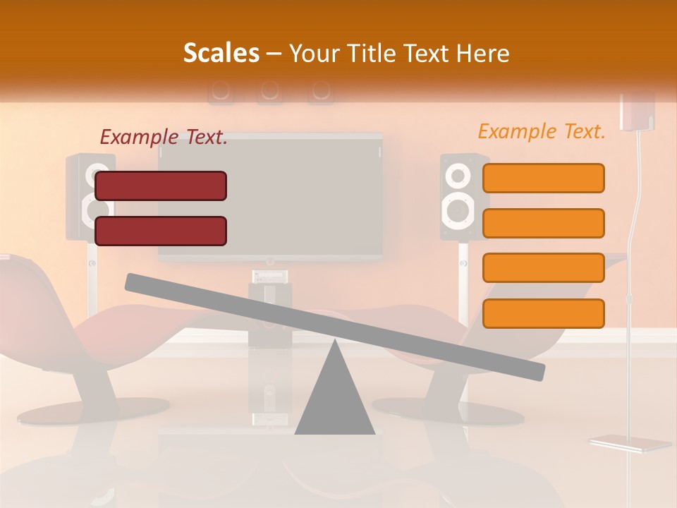Interior Isolated White PowerPoint Template