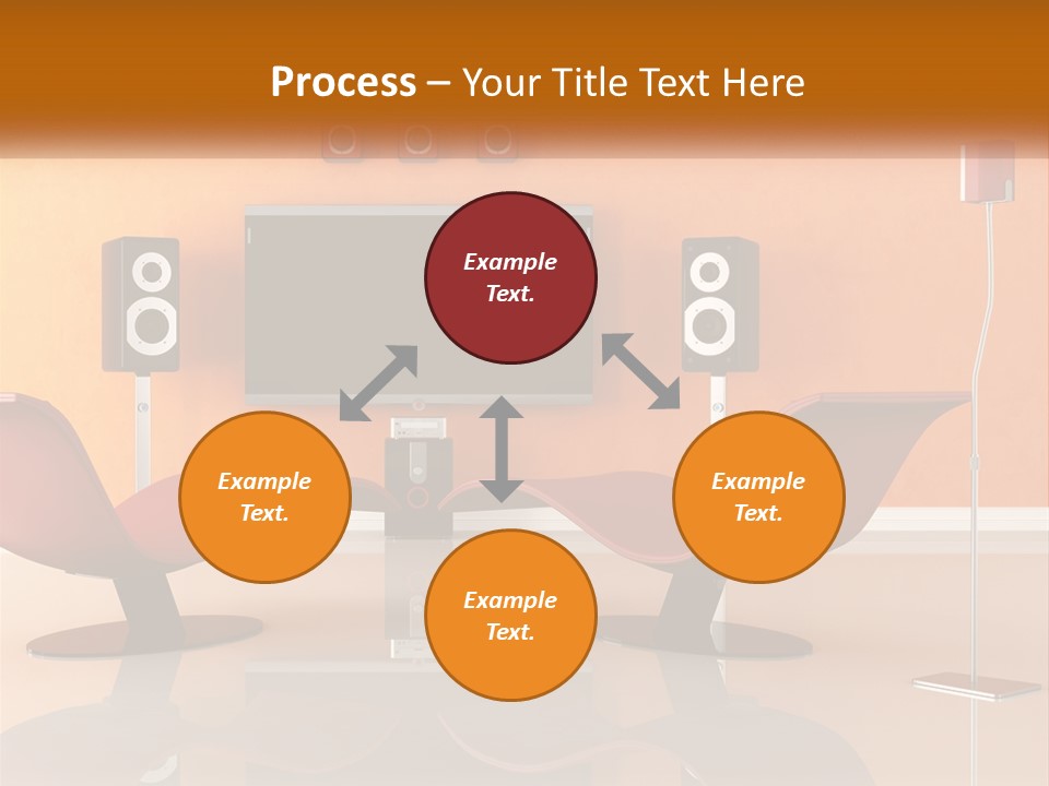 Interior Isolated White PowerPoint Template