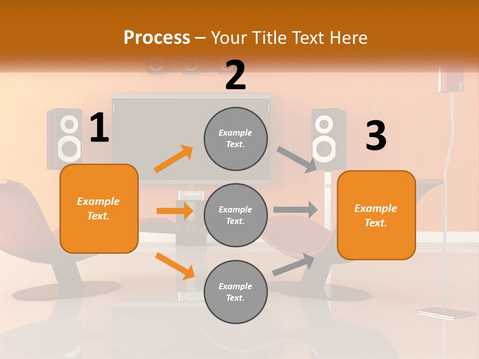 Interior Isolated White PowerPoint Template