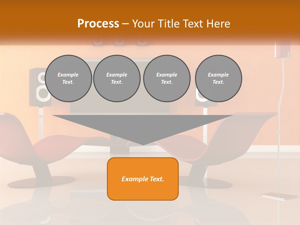 Interior Isolated White PowerPoint Template