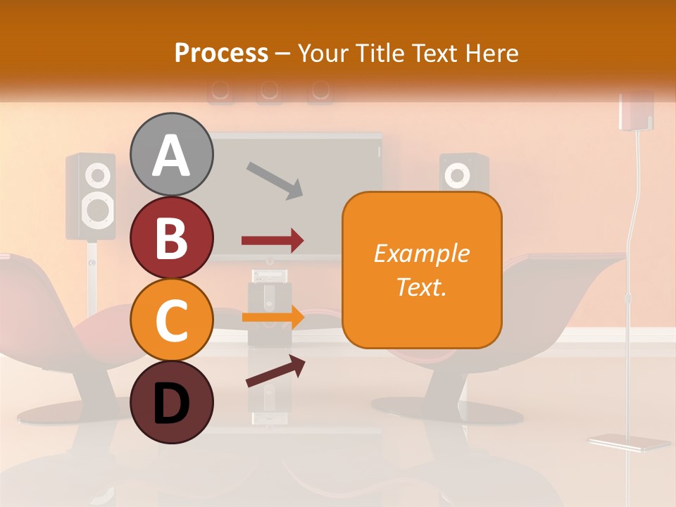 Interior Isolated White PowerPoint Template