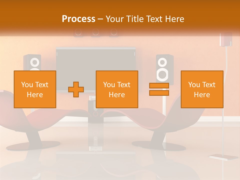 Interior Isolated White PowerPoint Template