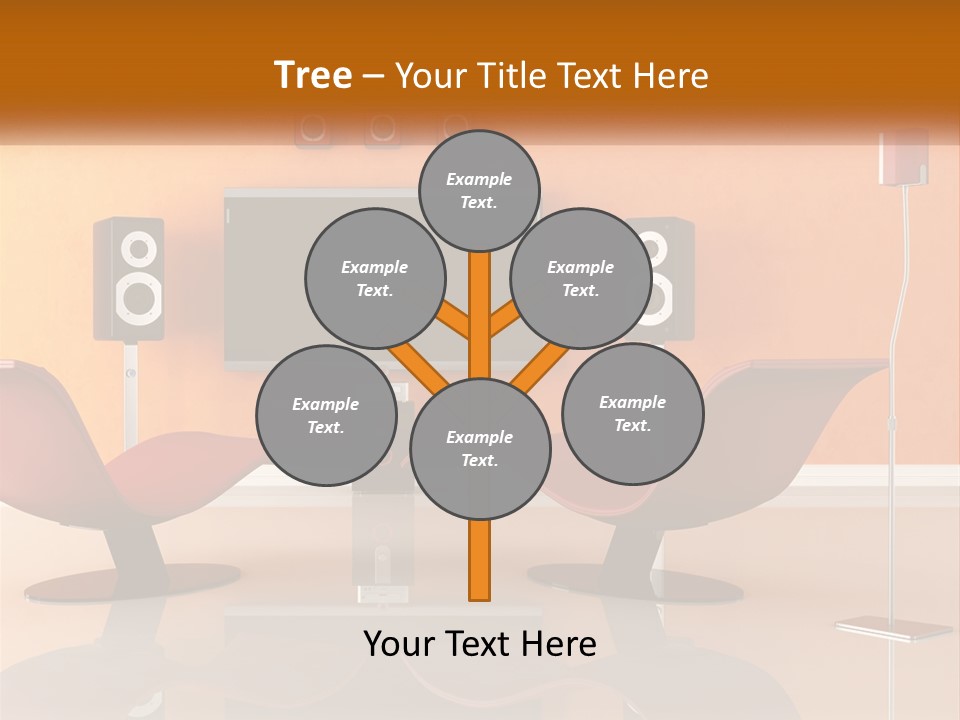 Interior Isolated White PowerPoint Template