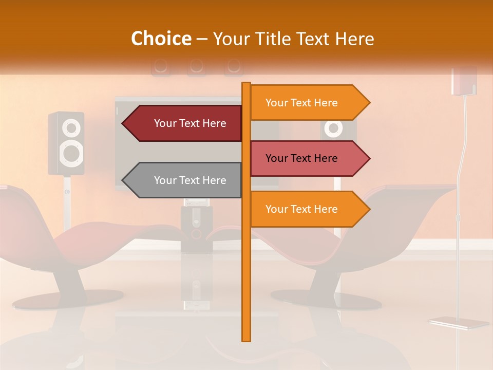 Interior Isolated White PowerPoint Template