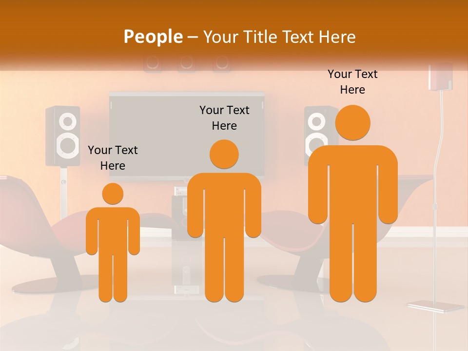 Interior Isolated White PowerPoint Template