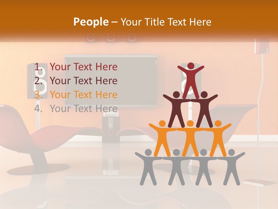 Interior Isolated White PowerPoint Template