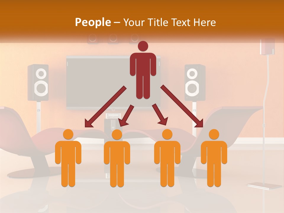 Interior Isolated White PowerPoint Template