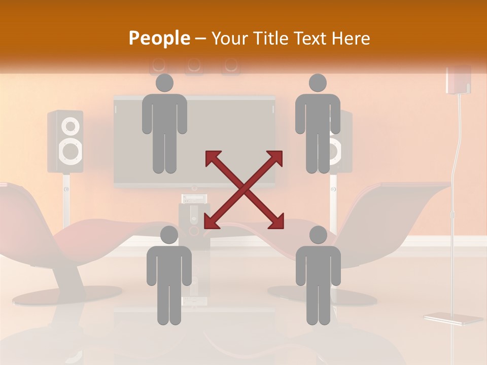 Interior Isolated White PowerPoint Template