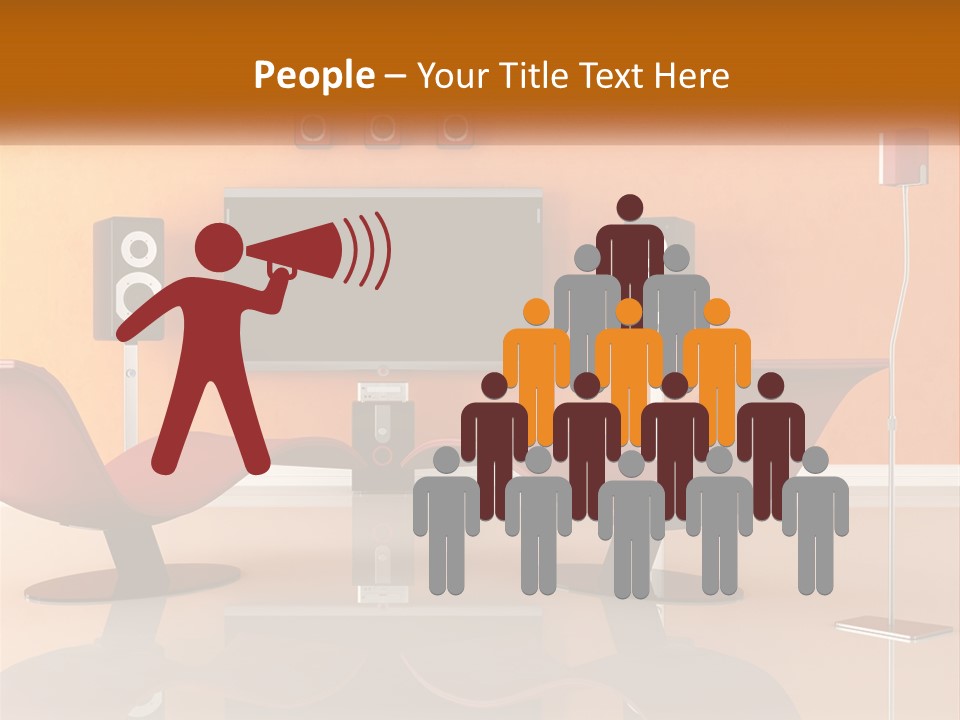 Interior Isolated White PowerPoint Template