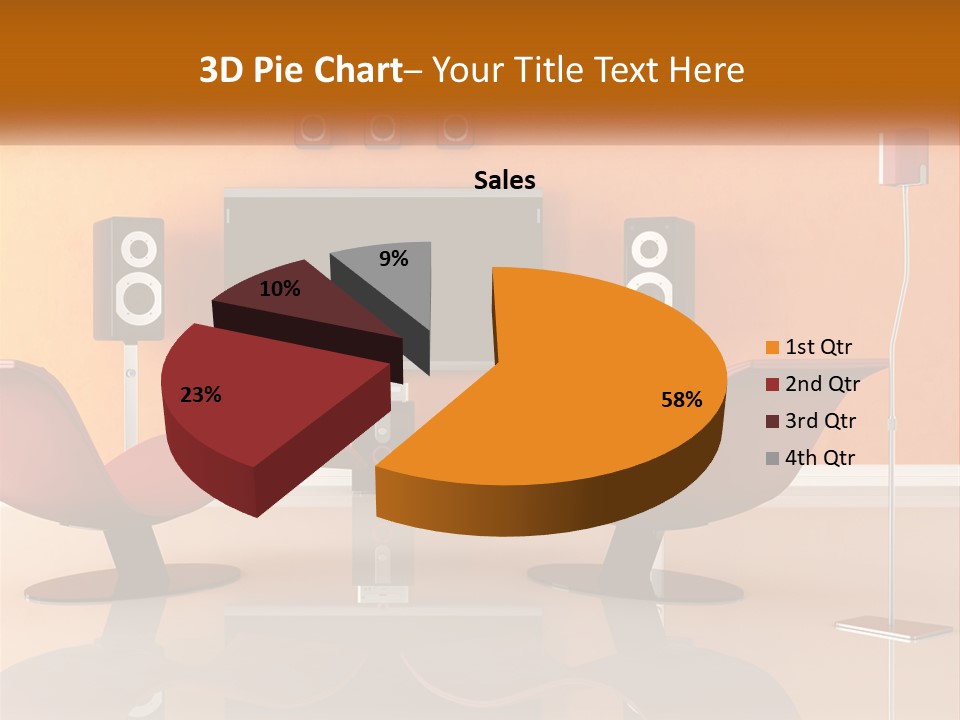 Interior Isolated White PowerPoint Template