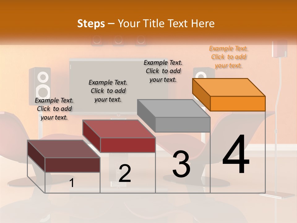 Interior Isolated White PowerPoint Template