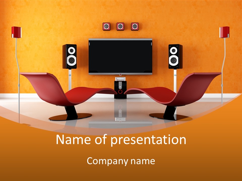 Equipment High Entertainment PowerPoint Template