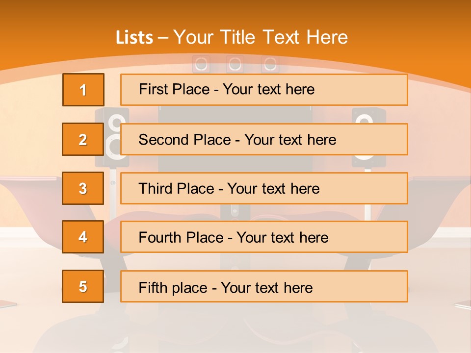 Equipment High Entertainment PowerPoint Template